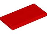 50 Pezzi Lego, Parte C. 87079 In Rosso (Red)