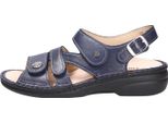 Finn Comfort 02562-195241 Gomera - Sandalo Da Donna - Blu, Taglia:39 Eu