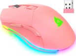 Mouse Da Gioco Rgb Wireless Ricaricabile - Sensore Preciso, Fino A 10000 Dpi, Batteria A Lunga Durata, Modalità Cablata E Wireless, Nuovo 2024, Per Mouse Da Gioco Per Pc