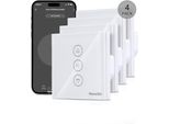 Timer Per Tapparelle Wifi, Interruttore Intelligente Controllabile A Led, Compatibile Con L'app Alexa/Google Home/Smart Life, Richiede Zero Director Pack 4