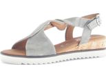 Gabor Gabor Riemchensandale Creme Grau 41