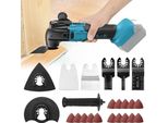 Utensile Multifunzione A Batteria Wingfly Makita 18 V, Multiutensile Oscillante 6 Velocità Regolabili (Velocità Di Vibrazione 8500-21000 Mi