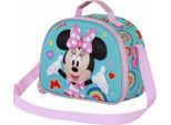 Karactermania Disney Minnie Mouse Greet 3D Lunch Bag Verde, Blu Verde, Blu Taglia Unica
