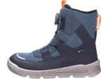 Stivali Stringati Superfit Mars Da Ragazzo In Blu, Misura 27