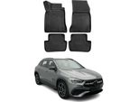 Omac Tappetini In Gomma Per Mercedes Gla H247 2020-2025 Tappetini Auto Nero 4X