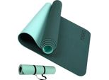 Tappetino Sportivo Yogati Per Il Fitness Antiscivolo Con Cinghia Di Trasporto. Tappetino Per Esercizi Di Yoga, Pilates E Fitness. Tappetino Yoga Uomo Donna. Tappetino Yoga
