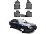 2000-2007 Ford Mondeo Mk3 Tappetini Tpe Nero 4 Pz