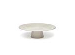 Dutchdeluxes - Realizzato A Mano - Alzata Per Dolci - Ceramica - Grande - 32 Cm - Bianco