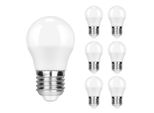 Zmh E14 Led Bianco Caldo Lampadina 6-Pack 4W Lampadina Equivalente 3000 Bianco Caldo Senza Sfarfallio Lampadina A Risparmio Energetico Non Dimmerabile