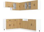 Syfax™ Set Mobili Da Cucina 11 Pz Lucca Rovere Artigianale Truciolato