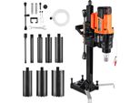 Carotatrice Diamantata Vevor, Diametro Di Foratura 2-20 Cm, Punta Diamantata A Secco Con 8 Punte E Supporto, 850 Giri/Min, Filettatura UNC1 1/4-7, Per Calcestruzzo, Mattoni, Pietra, 3000 W