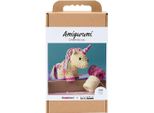 Set Creativo Amigurumi, Unicorno, Colori Arcobaleno