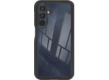 Shellbox, Custodia Impermeabile Per Samsung A16, In Silicone, Antiurto, Protezione Angolare, Nero