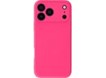 Avizar, Custodia Per Iphone 17 Pro Max Soft-Touch In Silicone Serie Smoothgrip, Rosso Fucsia