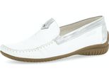 Gabor Florenz Scarpe Da Donna - Scarpe Comode Slip-On - Scarpe Da Tempo Libero Bianche Nuovo