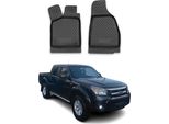 2007-2012 Ford Ranger Tappetini In Gomma Nero 2Pcs