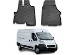 2006-2021 Peugeot Boxer Tappetini Tpe Nero 2 Pezzi