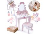 Promis Wooden Dressing Table With Lighting