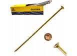 Viti Domax A Testa Svasata Viti Per Costruzioni In Legno Giallo 8 X 280 Mm 50 Pz.