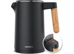 Bollitore In Acciaio Inox Con Impostazione Della Temperatura 45-100°C, 1,5L, Doppia Parete, Funzione Keep Warm, Display Led, Manico Cool-Touch, Senza Bpa, Bollitore Per Tè, 2200W