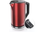 Bollitore In Acciaio Inox Con Impostazione Della Temperatura 40-100°C, 1,5L, 2200W, Doppia Parete, Funzione Keep Warm, Senza Bpa, Bollitore Per Tè Con Display Led, Design In Rame