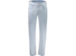 Jeans Blu Da Uomo: Classico Modello A 5 Tasche Con Bottone E Cerniera