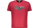 Pepe Jeans Griffin Kurzarm T-Shirt Rot 2XL Herren Rot 2XL