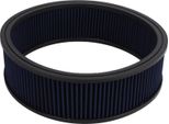 Elemento Filtrante Dell'aria, Ad Alto Flusso, Lavabile, Riutilizzabile, Pulitore Rotondo, Ricambio Per Ford Blue