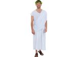 Smiffys - Costume Da Abito - Uomo/Donna Unisex SM2375 (L) (Bianco)