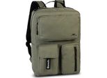 Bench. Zaino Per Laptop Zaino Con Scomparto Per Laptop Utility Backpack Olive Green Oliva