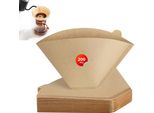 200 Filtri Per Caffè N. 4, Filtri Conici Per 8-12 Tazze, Misura 04, Filtri In Carta, Compatibili Con Macchine Da Caffè Ninja, Pour-Over E A Filtro