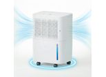 Deumidificatore Aiorber 12L/Giorno Con Controllo Automatico Dell'umidità, Silenzioso ≤42 Db, Serbatoio Da 2L E Scarico Continuo Per 15-20 M², Bianco
