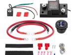 Vevor Kit Doppio Relè Staccabatteria, 12 V, 80 A, Relè Sensibile Alla Tensione Vsr Con Voltmetro, Schermo Lcd, Interruttore Staccabatteria, Compatibile Con Batterie Al Piombo, Per Utv, Atv