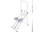 Stepper Trainer Per Arrampicata Verticale - Pieghevole - Ripostiglio Verticale - Display Lcd - 3 Altezze Di Impugnatura - Carico 150 Kg - Dimensioni 53×85×126,5 Cm - Nero