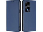 Custodia Per Telefono Cellulare Per Honor 80 Gt, Flip Cover In Finto Cuoio Antiurto Magnetica Con Supporto Blu Scuro