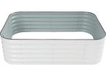 Letto Rialzato - Fioriera - Metallo - 195×60×43 Cm - Per Ortaggi, Fiori, Erbe Aromatiche - Per Uso Esterno