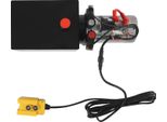 Pompa Idraulica Per Rimorchi Ribaltabili - Unità Idraulica 12 V Dc - 3 Kw - Serbatoio 8 L - 16 Mpa - Monostadio, Orizzontale - Spina Ue