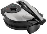 Pressa Elettrica Per Tortilla - Macchina Per Tortilla - 1200 W - 220 V - Riscaldamento Su Entrambi I Lati - Regolabile 200-260°C - Rivestimento Antiaderente - Nero