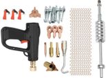 Set Per Riparazione Ammaccature Carrozzeria - Utensile Per Riparazione Ammaccature 81 Pezzi - Martello Scorrevole - Pistola Per Saldatura A Punti - Riparazione Carrozzeria - Nero