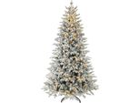 Albero Di Natale Artificiale Albero Di Natale Con Decorazione Luminosa Albero Di Natale Con Neve Pvc+Pe 180Cm Albero Di Natale Con 788 Punte E 220 Led