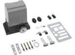 Apriporta Automatico Per Cancelli Scorrevoli - Apriporta Elettrico - 370 W - Fino A 600 Kg - Con Telecomando - Grigio Chiaro