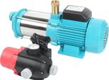 Elettropompa Per Acqua - Pompa Centrifuga - 1300 W - 230 V Spina Ue - 4000 L/H - 9,8 Bar - Prevalenza Di Aspirazione 8 M - Acciaio Inox