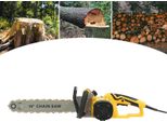 Motosega A Batteria Portatile - Modello 405-7 - 2000 W - 800 Giri/Min - Motore Con Avvolgimento In Rame - Per Tagliare Rami E Legno - Giallo