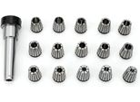 Set Di Pinze Di Serraggio - ER25 430E, Din 228 - Per Fresatrice E Tornio - Foratura Maschiatura Incisione - Lavorazione Del Metallo - Argento