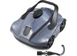 Pool Robot - WR050 - Aspiratore Automatico Senza Fili - Per Piscine Interrate Con Fondo Piatto - Argento