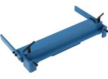Piegatrice Manuale Per Lamiera - Banco Pieghevole - Montaggio Su Morsa/Tavolo - Acciaio Ad Alto Tenore Di Carbonio - Larghezza Di Lavoro 45 Cm - Capacità Di Piegatura 1-1,2 Mm - 0-120° - Blu
