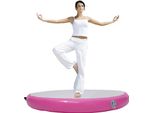 Tappetino Da Ginnastica - Tappetino Gonfiabile Rotondo Per Airtrack - Impermeabile - Per Tumbling E Yoga - Antiscivolo - Allenamento Domestico