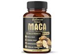 Maca 8050Mg (120 Capsule) Integratore Alimentare, Energia, Resistenza, Forza, Sistema Immunitario, Muscoli, Fertilità, Salute Sessuale