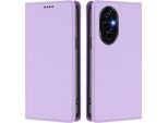 Custodia Per Telefono Cellulare Per Honor 200, Flip Cover In Finto Cuoio Antiurto Magnetica Con Supporto Viola