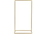 Supporto Per Arco Di Matrimonio - Cornice Rettangolare - Larghezza 105 Cm - Metallo - Resistente Con Supporto - Taglia M - Oro